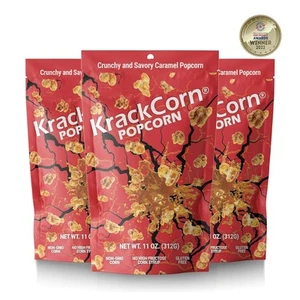 Krackcorn Popcorn Ready-to-Eat Original 11 oz (Pack of 6) - Picture 1 of 5