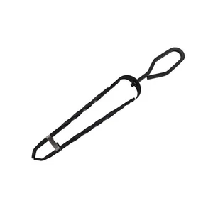 Pinza per legna per camino, fuoco e carbone in ferro battuto - Foto 1 di 6