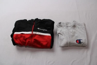 Conjunto de sudadera y camiseta activa Champion para niños pequeños JL3 multicolor talla 2T Foto 1 de 4