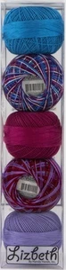 Handy Hands Lizbeth Specialty Pack Cordonnet Algodón Talla 20-Ocean Sunset Surtm - Imagen 1 de 1