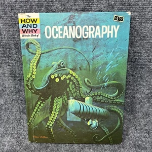 The How and Why Wonder Book Of Oceanography By Robert Scharff - Picture 1 of 7