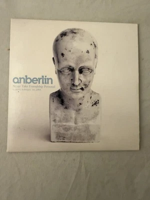 Anberlin Never Take Friendship Personal 4 Song Promo CD In Stores Feb 1st 2005 - image 1 of 4
