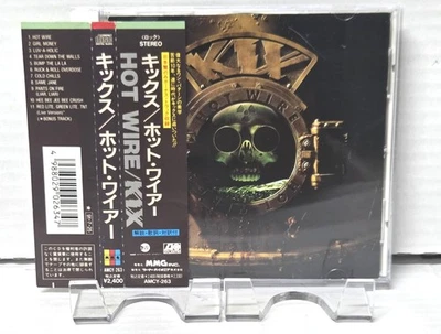 Kix-Hot Wire CD Japan press used w/OBI 1991 AMCY-263 Foto 1 de 3