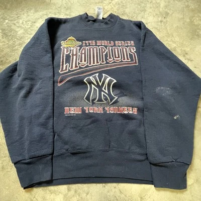 Sudadera Grande Vintage Jugador Profesional 1996 New York Yankees MLB Champions Foto 1 de 4