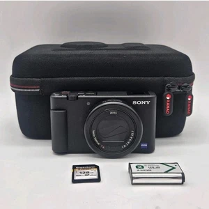 Sony ZV-1 20.1MP Compact Digital Camera Battery Cover READ - Picture 1 of 4