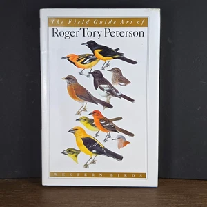 The Field Guide Roger Tory Peterson Western Birds Ornithology Coffee Table book - Picture 1 of 11