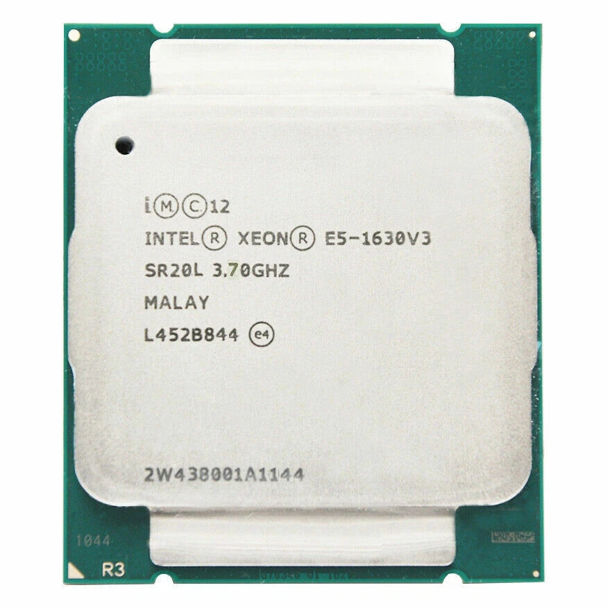 Intel Xeon E5-1630 V3 CPU Quad Core 3.7GHz 10M SR20L LGA2011-3 140W Processor - Image 1 of 1