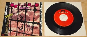 THE JAM ~ TOWN CALLED MALICE ~ FULLY SIGNED JAPANESE JAPAN 7" 1982 - Picture 1 of 12