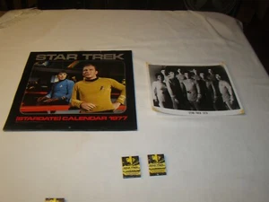 STAR TREK KALENDER 1977 mit Foto 1979 und 2 Streichholzheften - Bild 1 von 9