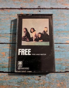 Free - Fire And Water (1990 Cassette) A&M Records All Right Now Kirke Rodgers  - Picture 1 of 4