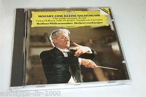 HERBERT VON KARAJAN MOZART EINE KLEINE NACHTMUSIK CD GRIEG HOLBERG SUITE 4000342 - Picture 1 of 3