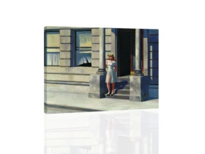 "Summertime Edward Hopper" Canvas or Print Wall Art - Picture 1 of 2