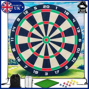 Giant Size Dart Chipping Golf Game Set Indoor Outdoor Fun for the Whole Family - Picture 1 of 14