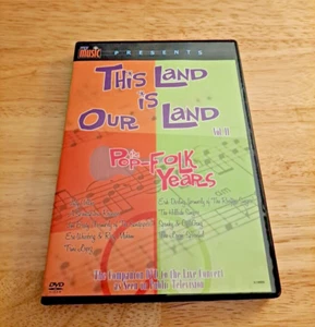 This Land is Our Land VOL. II two The Pop & Folk Years Music DVD Rhino 2003 - Picture 1 of 4