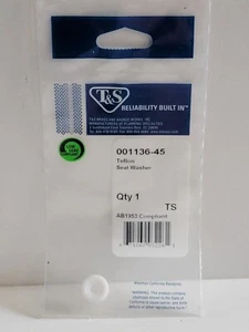 Lavadora de asiento de teflón T&S latón 00113645 - Imagen 1 de 3