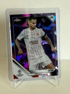 2021-22 Topps Chrome UCL Sapphire Edition - Suso /25 Purple Sevilla - Bild 1 von 2
