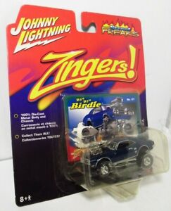 Johnny Lightning 68 1968 Pontiac Firebird Zingers Bye-Bye Birdie Hot Rod Blue