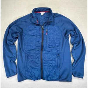 ORVIS Fishing Jacket Mens Blue Quilt Vest Full Zip Performance Outdoor - Picture 1 of 6