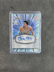 ¡¡TARJETA DE NOVATO RARA!! Justin Minaya - Aluminación Wild Card - Automático - #'d/99 - Imagen 1 de 4