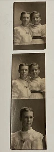 Cabina fotografica vintage Photobooth 2 RAGAZZE AMICHE, sorelle 1900S - Foto 1 di 4