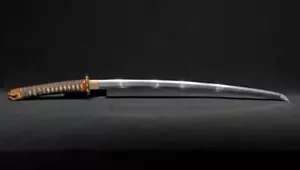 Japanese sword Katana, Antique 無銘 Former Japanese Army Sword Straight Blade - Picture 1 of 24