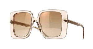 Gucci GG1314S Beige Crystal/Brown Shaded Mirrored (005) Sunglasses - Picture 1 of 4