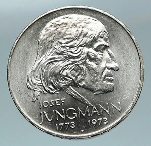 1973 CZECH REPUBLIC Czechoslovakia POET JOSEF JUNGMANN Old 50 Korun Coin i84664 - Picture 1 of 3
