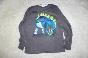 Boys Size XL 16 Long Sleeve Dinosaur Themed Cat & Jack Shirt NEW WITH TAGS - Picture 1 of 2