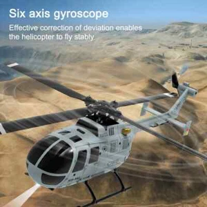 RC Helicopter Armed RTF 2.4G 4CH 6Axis Armed Helicopter Durable Build RC BO105 - Picture 1 of 12