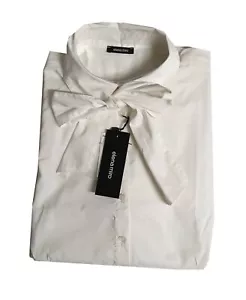 Elena Miro 5196F11589 Camicia Blusa Camicione Donna Bianco tg Forti/Over -30 % - Imagen 1 de 2