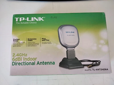 Antenna TP-LINK TL-ANT2406A indoor interno direzionale Yagi 2.4GHz 6 dBi  - Immagine 1 di 3