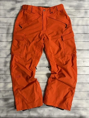 Pantalones de esquí raros The North Face HyVent naranja talla 32 Foto 1 de 4