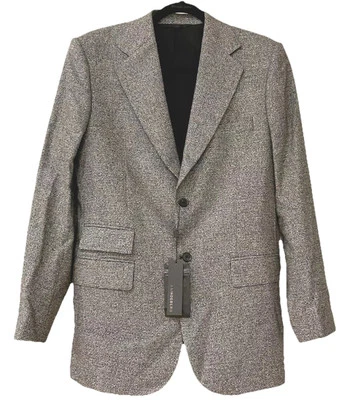 J Lindeberg Men Jake SB 2Tone Sports Coat 88MT343703809 Black 48xR New With Tags - Image 1 of 4