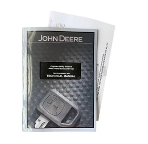 JOHN DEERE 4320 4520 4720 4120 SERVICIO DE REPARACIÓN DE TRACTOR MANUAL TÉCNICO +!BONO! - Imagen 1 de 5