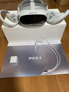 Pico 4 128GB VR Headset Glasses White Lightweight Wireless - Picture 1 of 5