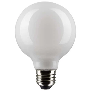 Satco 4.5w G25 Globe Filament LED 2700K Medium Base White Dimmable - 40w equiv - Picture 1 of 4