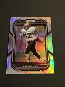 2023 Prizm Draft Picks Pat Tillman Silver Prizm Sun Devils Arizona #100 - Picture 1 of 10
