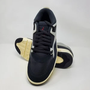 Nike Air Jordan 4 RM Black Gym Red Sail FQ7939-006 Men's Size 10.5 - Picture 1 of 11