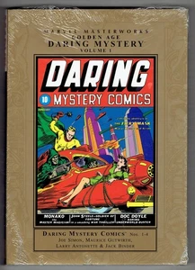 GOLDEN AGE DARING MYSTERY HC VOL 01 VAR ED 89 MMW MARVEL MASTERWORKS NEW! - Picture 1 of 2