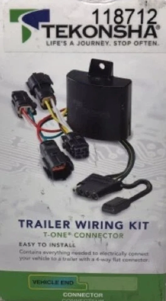 Cableado de remolque enganche Tekonha 118712: Chrysler Pacifica Limited 2017-2020 Foto 1 de 2