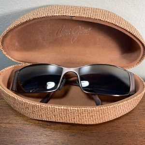 Occhiali da sole espresso unisex Maui Jim Nalu MJ-122-19 SOLO MONTATURA E CUSTODIA - Foto 1 di 15