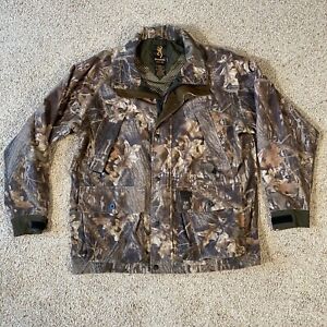 Browning Gore-Tex Hydro Fleece Jacket Large Scent-Sorb Mossy Oak