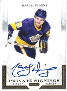 2011-12 Panini firmas privadas #MD2 Marcel Dionne Los Angeles Kings - Imagen 1 de 2