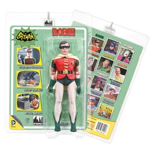 Batman 66 Classic TV Show Retro Style 8 Inch Figures Series 3: Robin (Rem. Mask) - Picture 1 of 2