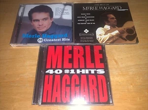 Merle Haggard 4 CD LOT/40 Number 1 Hits/Best Of/20 Greatest Hits - Picture 1 of 3