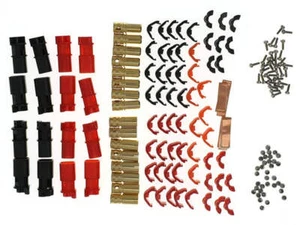 RCPROPLUS 7mm Solderless Connector (8M,8F,Black,Red) : REB7808STS7P8 - Picture 1 of 1