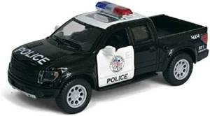 Kinsmart Ford F-150 Raptor 2013 Police Black & White Pickup 1/46 Diecast Car - Picture 1 of 1
