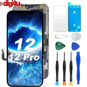 Para iPhone 12/12 Pro Pantalla LCD FHD Pantalla Repuesto Digitalizador Táctil 3D - Imagen 1 de 7