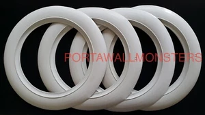 GENUINE ATLAS CLASSIC STYLE 15'' WIDE CIRCLE PORTAWALL TIRE INSERT TRIM SET.#121 - Picture 1 of 9