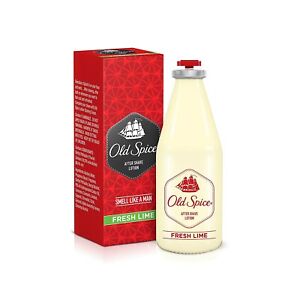 Old Spice After Shave Lotion (Fresh Lime)- 150 ml ,Refreshes The Men's Skin